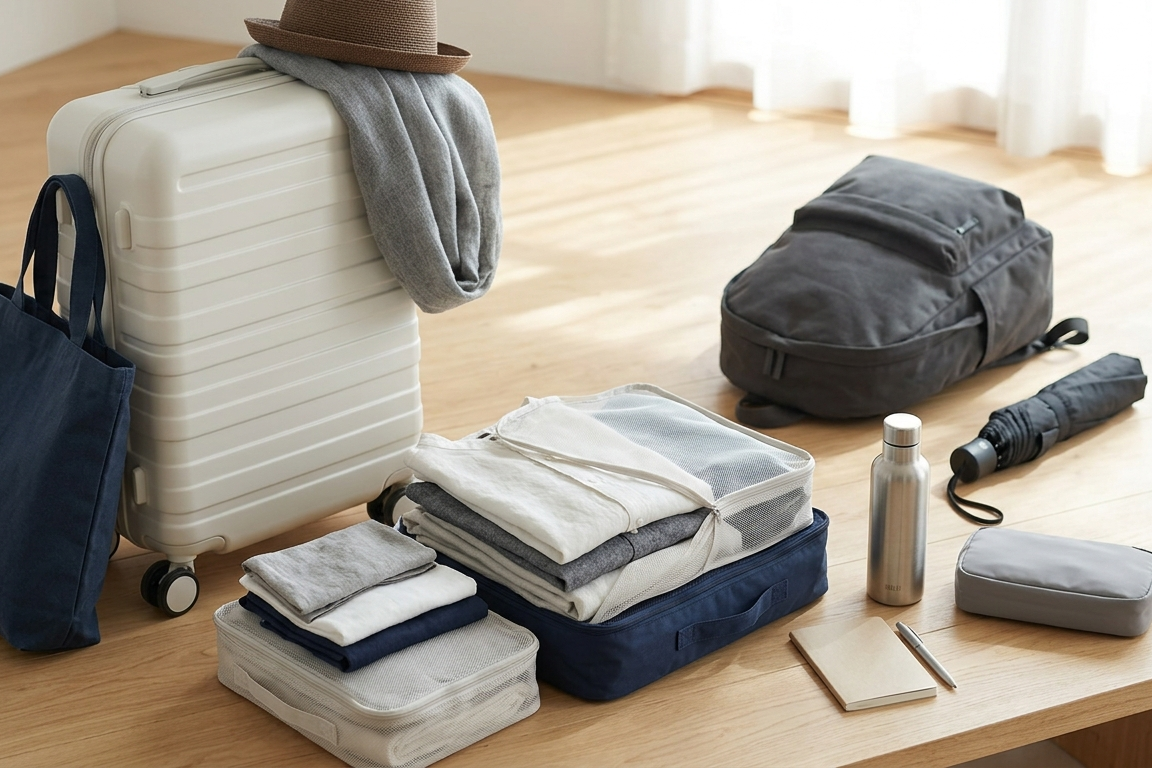 【無印良品だけで揃う】旅に最強の人気旅行バッグ特集