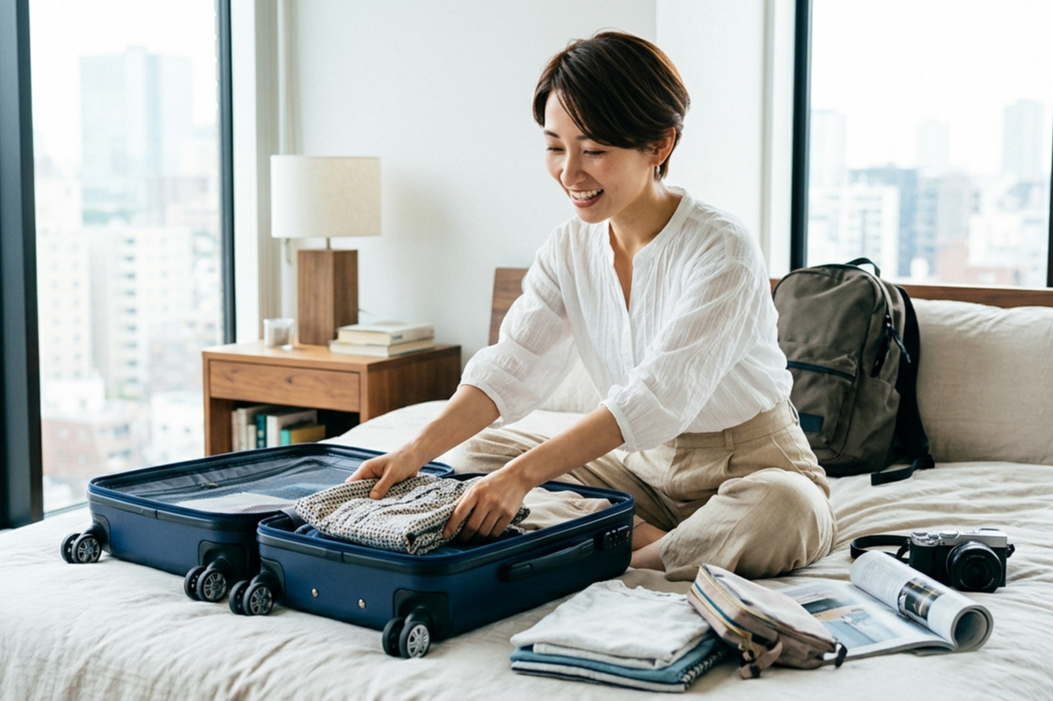 旅先で後悔しないスーツケース選びの極意と最新ポイント
